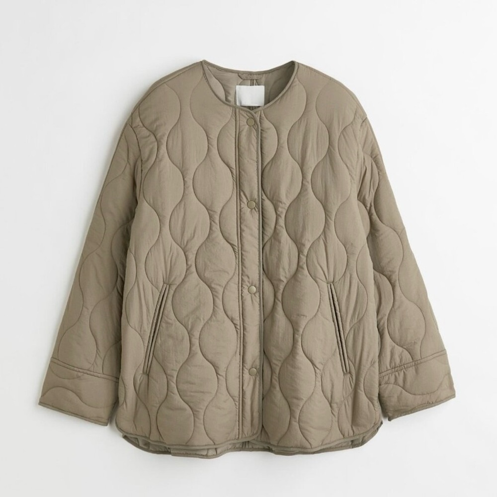 H&M oversized jacket quilted